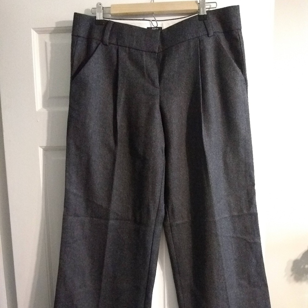 Ann Taylor Loft wide leg wool pants Size 10